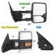 Toyota Tundra 2007-2021 Chrome Power Folding Tow Mirrors LED Lights