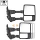 Ford F550 Super Duty 2008-2016 Tow Mirrors Smoked Switchback LED Sequential Signal
