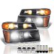 GMC Canyon 2004-2012 Black LED Headlight Bulbs Set Complete Kit