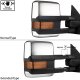 Ford F550 Super Duty 2008-2016 Chrome Tow Mirrors LED Lights Power Heated