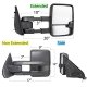 Dodge Ram 3500 2010-2018 Tow Mirrors Smoked LED Lights Power Heated