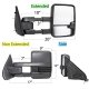 Dodge Ram 1500 2009-2018 Tow Mirrors Smoked LED DRL Power Heated