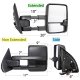 Ford F550 Super Duty 1999-2007 Tow Mirrors Smoked LED Lights Power Heated