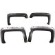 Chevy Silverado 1500 Short Bed 2014-2018 Black Fender Flares