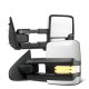 Dodge Ram 3500 2010-2018 White Tow Mirrors Clear LED DRL Power Heated
