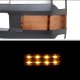 GMC Sierra 2014-2018 Chrome Power Folding Towing Mirrors LED Lights Heated