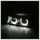 Chevy Avalanche 2002-2006 Body Cladding Black Halo Projector Headlights