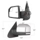 Ford F150 2015-2020 Chrome Side Mirrors Power Heated LED Signal Puddle Lights