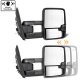 Ford F550 Super Duty 2008-2016 Chrome Tow Mirrors Smoked Switchback LED DRL Sequential Signal