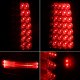 Chevy Silverado 2500HD 1999-2002 Black Smoked LED Tail Lights