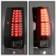 Chevy Suburban 2007-2014 Black LED Tail Lights