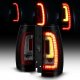 Chevy Tahoe 2007-2014 Black Smoked LED Tail Lights Tube
