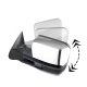 Chevy Silverado 2500HD 2003-2006 Chrome Power Folding Tow Mirrors Smoked Switchback LED DRL Sequential Signal
