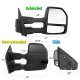 Ford F150 2009-2014 New Towing Mirrors Power Heated Smoked LED Signal Puddle Lights
