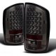 Dodge Ram 3500 2007-2009 Smoked LED Tail Lights