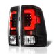Dodge Ram 2009-2018 Black Custom LED Tail Lights Red Tube