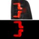 Dodge Ram 2009-2018 Black Custom LED Tail Lights Red Tube