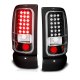 Dodge Ram 2500 1994-2002 LED Tail Lights Black