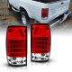Toyota Pickup 1989-1995 LED Tail Lights Red and Clear