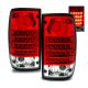 Toyota Pickup 1989-1995 LED Tail Lights Red and Clear