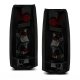 Chevy 1500 Pickup 1988-1998 Black Smoked Custom Tail Lights
