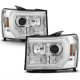 GMC Sierra Denali 2008-2013 LED DRL Projector Headlights