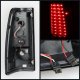 GMC Sierra 1999-2006 Black LED Tail Lights