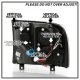 Ford F350 Super Duty 1999-2004 Black Dual Halo Projector Headlights with LED