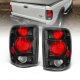 Ford Ranger 1998-2000 Black Smoked Custom Tail Lights