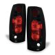 Chevy 1500 Pickup 1988-1998 Altezza Tail Lights Black Smoked