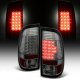 Ford F450 Super Duty 2008-2016 Smoked LED Tail Lights