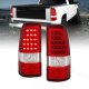 GMC Sierra 2500 1999-2003 LED Tail Lights Red and Clear