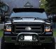 Ford F450 Super Duty 2005-2007 Black Halo Projector Headlights with LED
