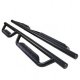 Ford F150 2004-2008 Diamond Step Nerf Bars Oval Black
