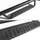 GMC Sierra 3500HD Crew Cab 2007-2014 Off Road Steps Nerf Bars Black Oval