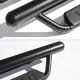 GMC Sierra Crew Cab 2014-2018 Off Road Steps Nerf Bars Black Oval
