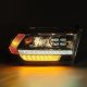 Dodge Ram 2009-2018 HD LED DRL Blackout Projector Headlights AlphaRex