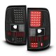 Ford F150 2004-2008 Black LED Tail Lights