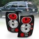 Jeep Grand Cherokee 1999-2004 Black Altezza Tail Lights