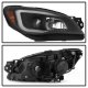 Subaru Impreza 2006-2007 Black Projector Headlights LED DRL