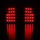 GMC Sierra 2004-2006 LED Tail Lights Red and Clear