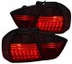 BMW 3 Series 2005-2008 Red Smoked LED Tail Lights