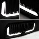 Ford F150 2015-2017 Black LED DRL Vertical Front Grille