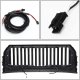Ford F150 2015-2017 Black LED DRL Vertical Front Grille