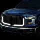 Ford F150 2015-2017 Black LED DRL Vertical Front Grille