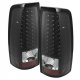 GMC Sierra 2003-2006 Black LED Tail Lights