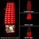 Chevy Silverado 2500HD 2003-2006 LED Tail Lights Blacked Out