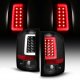 Chevy Silverado 2007-2013 Black LED Tail Lights Tube