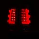 Chevy Silverado 1999-2002 Black Tube LED Tail Lights