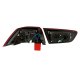 Mitsubishi Lancer 2008-2015 LED Tail Lights Red and Clear